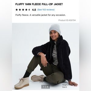 Uniqlo fleece  jacket